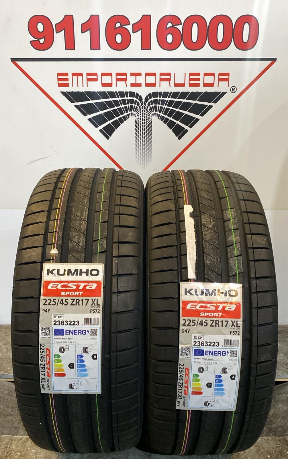 KUMHO ECSTA 225/45 R17 94 Y